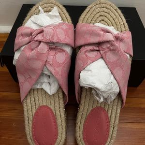 COACH Charli sig espadrill